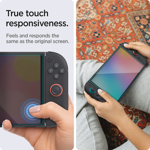 Spigen Nintendo Switch 2 螢幕保護貼 GLAS.tR EZ Fit